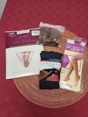 Assorted Lot Of Pantyhose And Tights New In Package